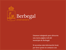 Tablet Screenshot of berbegal.org